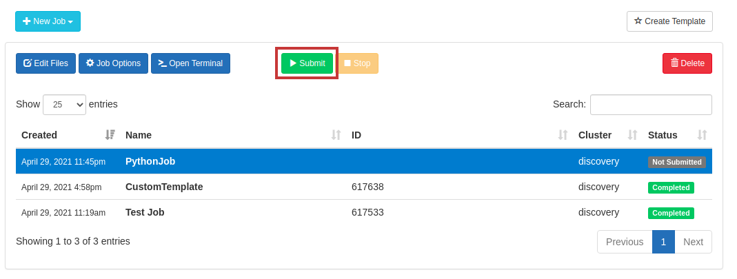 To show the path output
